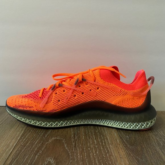 Adidas 4D Fusio Prime Knit Running Shoes Screaming Orange FY5929 Men Size 12 NEW main image 11